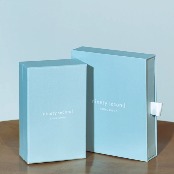 Sample drawer hard case: printed "ninety second hong kong"