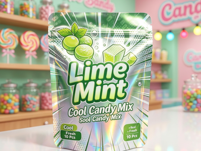 Mylar foil stand-up pouch with zipper closure for dry fruit packaging