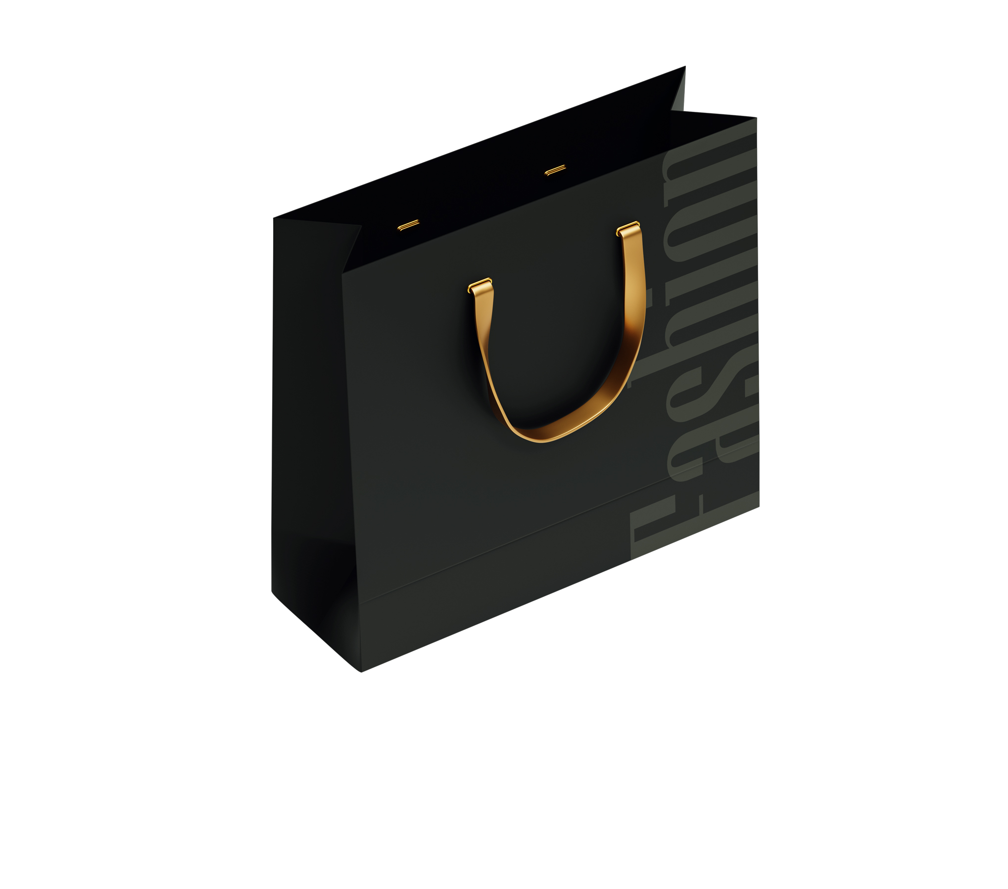 Premium Eurotote paper shopping bags with rope handles